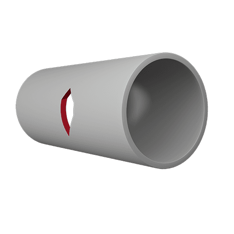 Repair pipes from the inside with internal seal